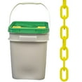 thumbnail image 1 of 1 Inch x 350 Feet Yellow Plastic Safety Chain Pail, 1 of 9