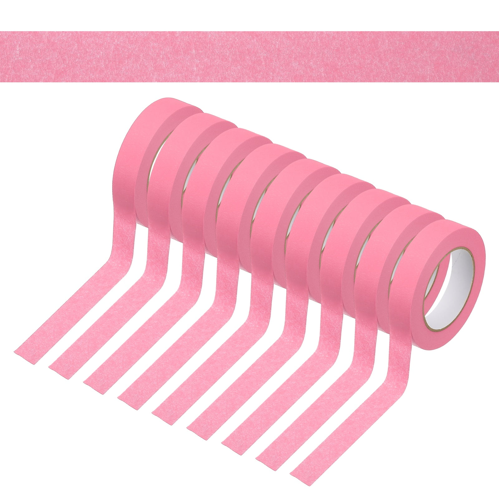 1 Inch x 495 Yards Painters Tape, Adhesive Masking Tape Paint Tapes for Wall Painting DIY Artist Craft Arts Decoration Labeling, Pink