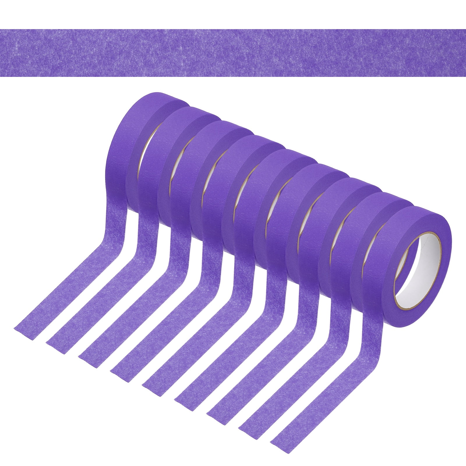 1 Inch x 495 Yards Painters Tape, Adhesive Masking Tape Paint Tapes for Wall Painting DIY Artist Craft Arts Decoration Labeling, Purple