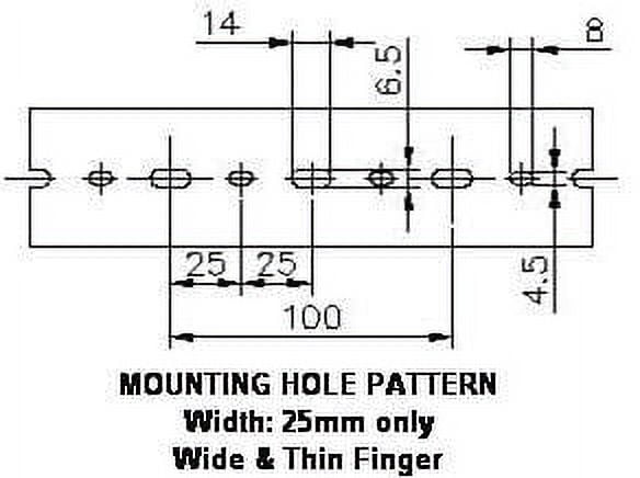 1 Inchx2 Inchx2Meter Open Slot Finger Wiring Cable Raceway Duct with ...