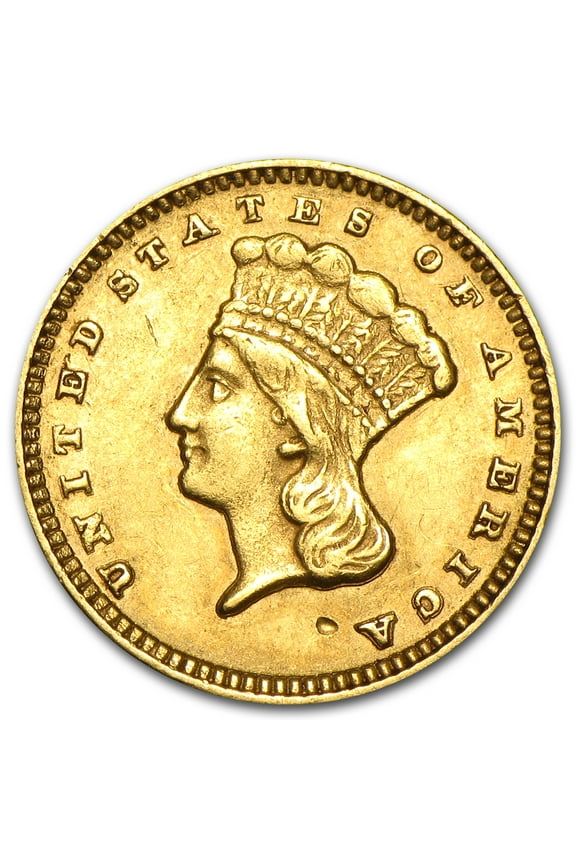 $1 Indian Head Gold Dollar Type 3 XF (Random Year)