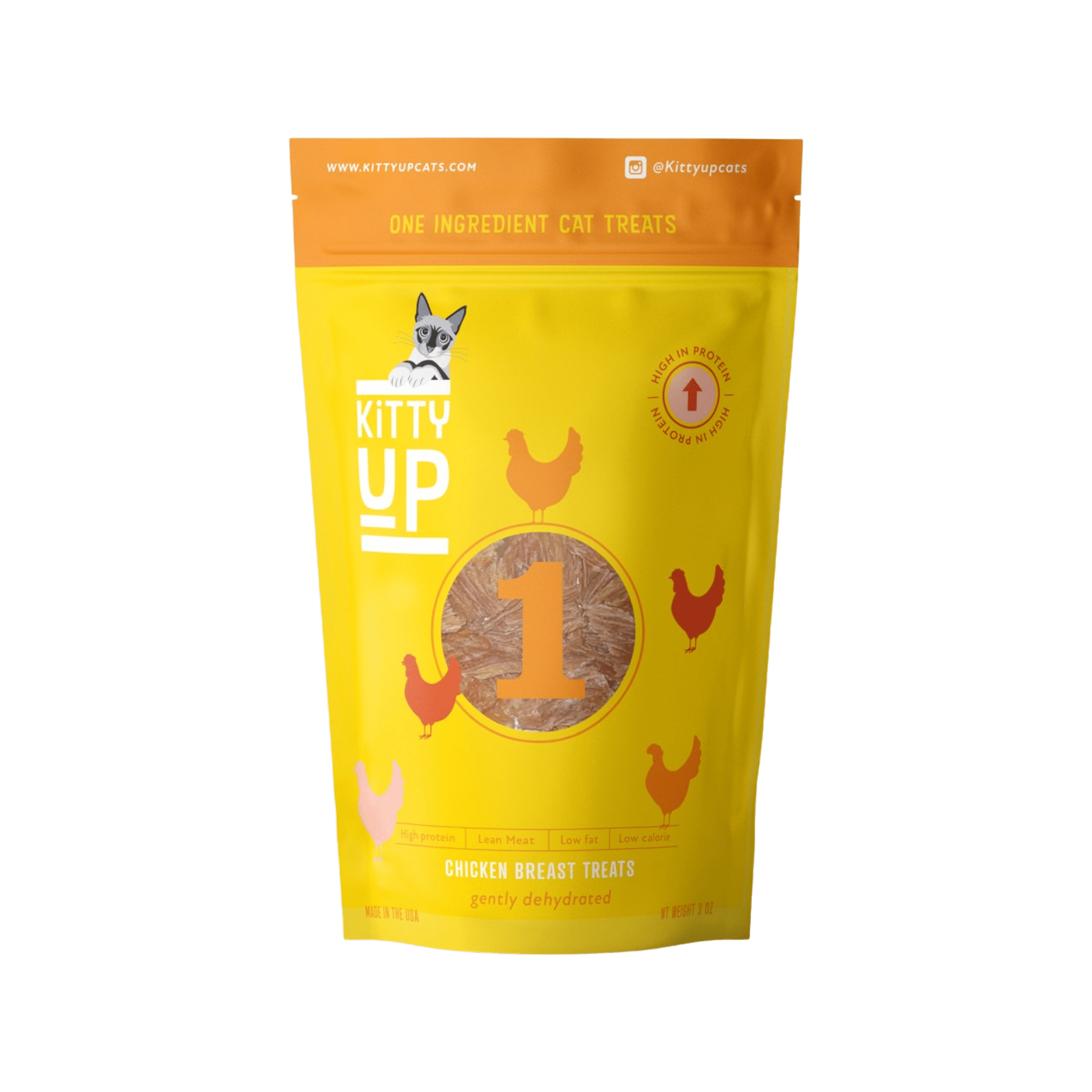 1 Ingredient Dehydrated Chicken Breast Treats for Cats