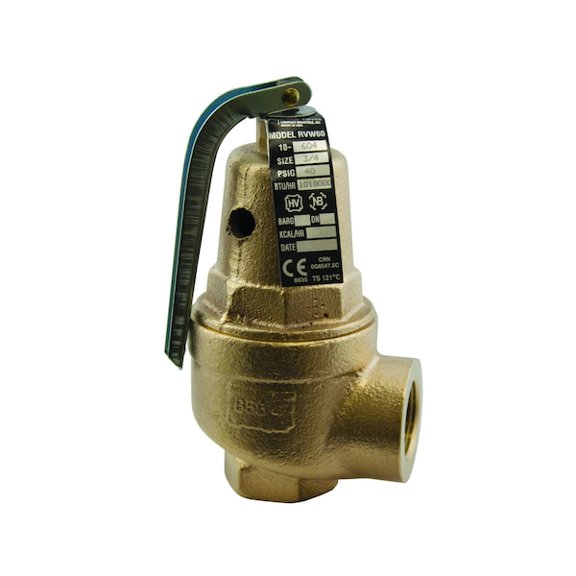 Apollo Valves Relief Valve,7 in Overall H,30 psig 1061505