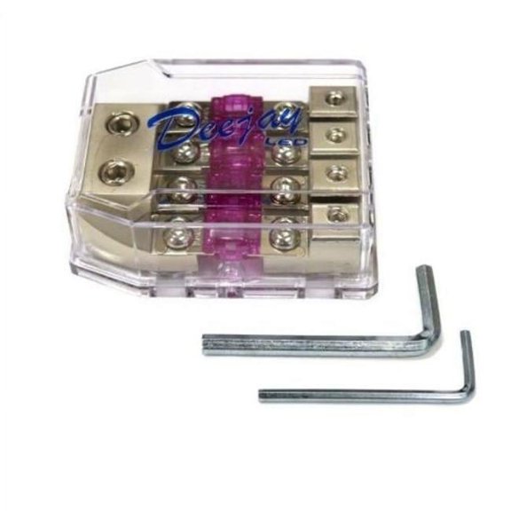 1 Inlet 4 or 8 Outlet 4-Fuse Holder