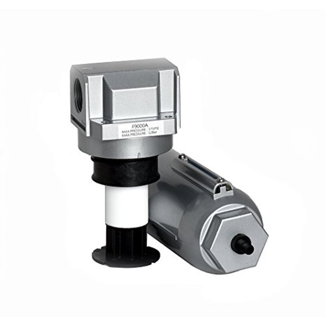 1" Inline Air Compressor In Line Water Moisture Filter Trap Separator