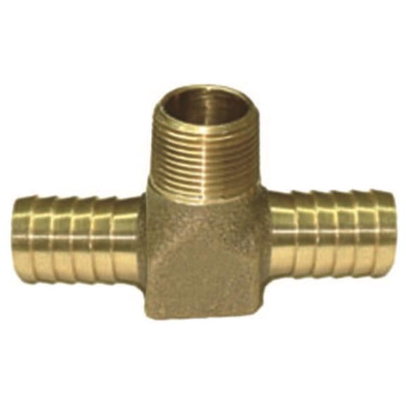 1 Insert x 1 in. Insert x 0.75 MIP Bronze Hydrant Tees