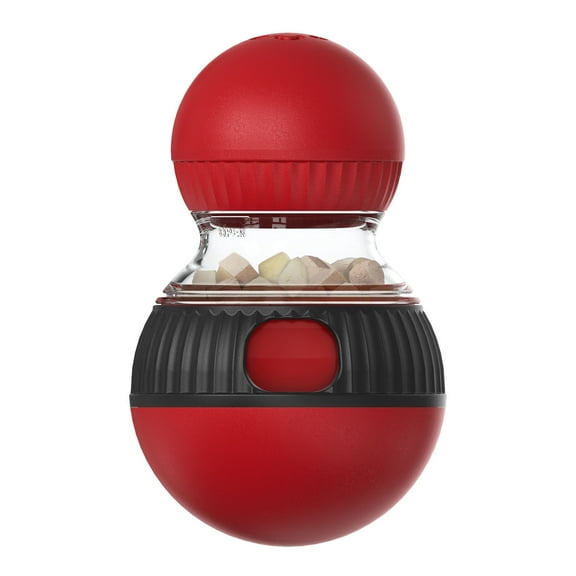 1. Interactive Dog Puzzle Leaking Treat Dispenser, Slow Feeder Toy for Mental & Training