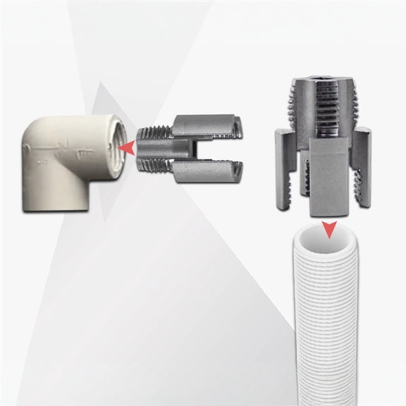1* Internal External Thread Tap and Die Tool for Pipe Thread Repair and Restoration (1/4 Inch)
