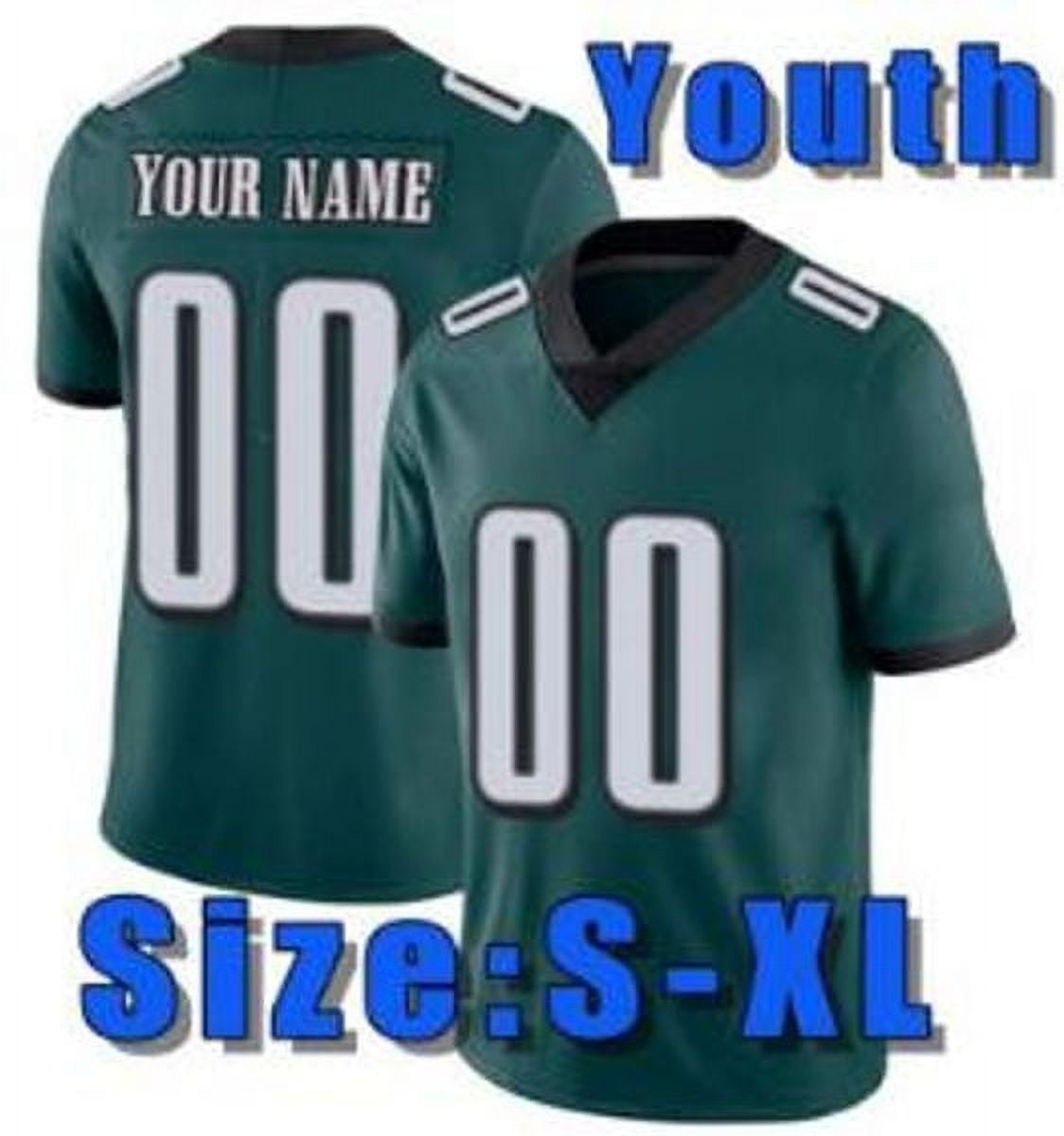 1 Jalen Hurts 11 AJ Brown Football Jersey 62 Jason Kelce 0 DAndre Swift ...