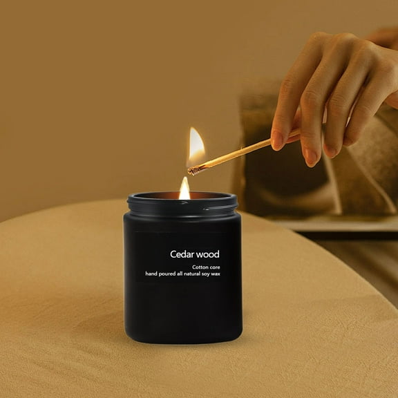 1 Jar of Scented Candle Clearance! Scented Candles for Home Decor Candle for Men Him 45Hours Burn Tine Velvet Rose Lavender Sandalwood Cedar