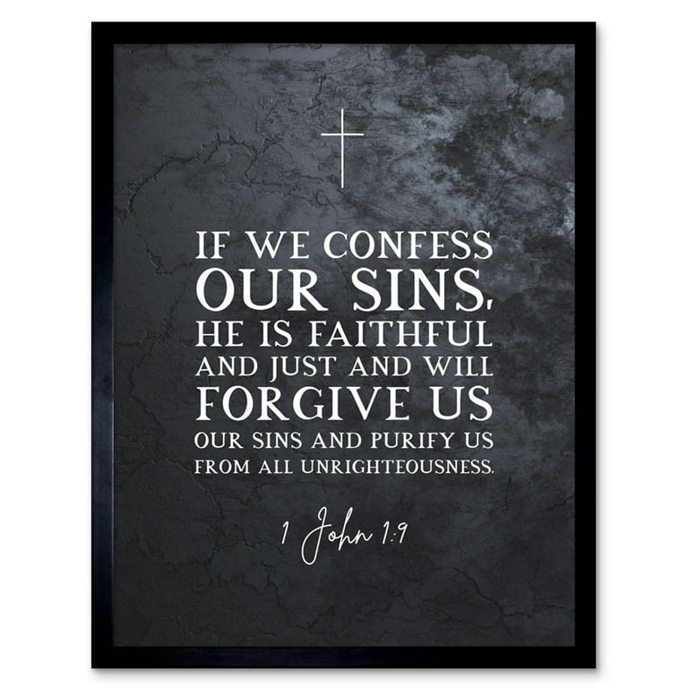 He is Faithful and Just {Poster} He is Faithful and Just {Poster}