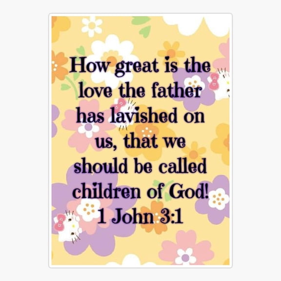 1 John 31 Sticker