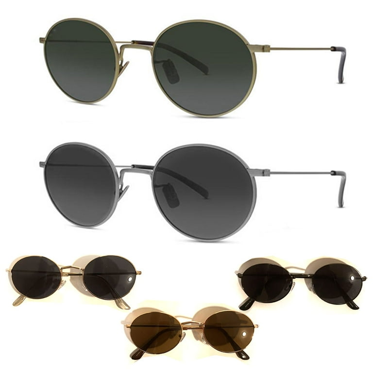 1 John Lennon Sunglasses Round Hippies Shades Retro Vintage 60s 70s Small Uv100
