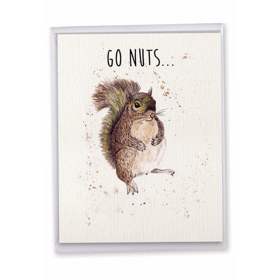 1 Jumbo Birthday Greeting Card (8.5 x 11 Inch) - WILDLifE EXPRESSIONS J2954BBDG