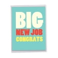 thumbnail image 1 of 1 Jumbo Funny New Job Greeting Card (8.5 x 11 Inch) - Big New Job Congrats J2735CGG, 1 of 7