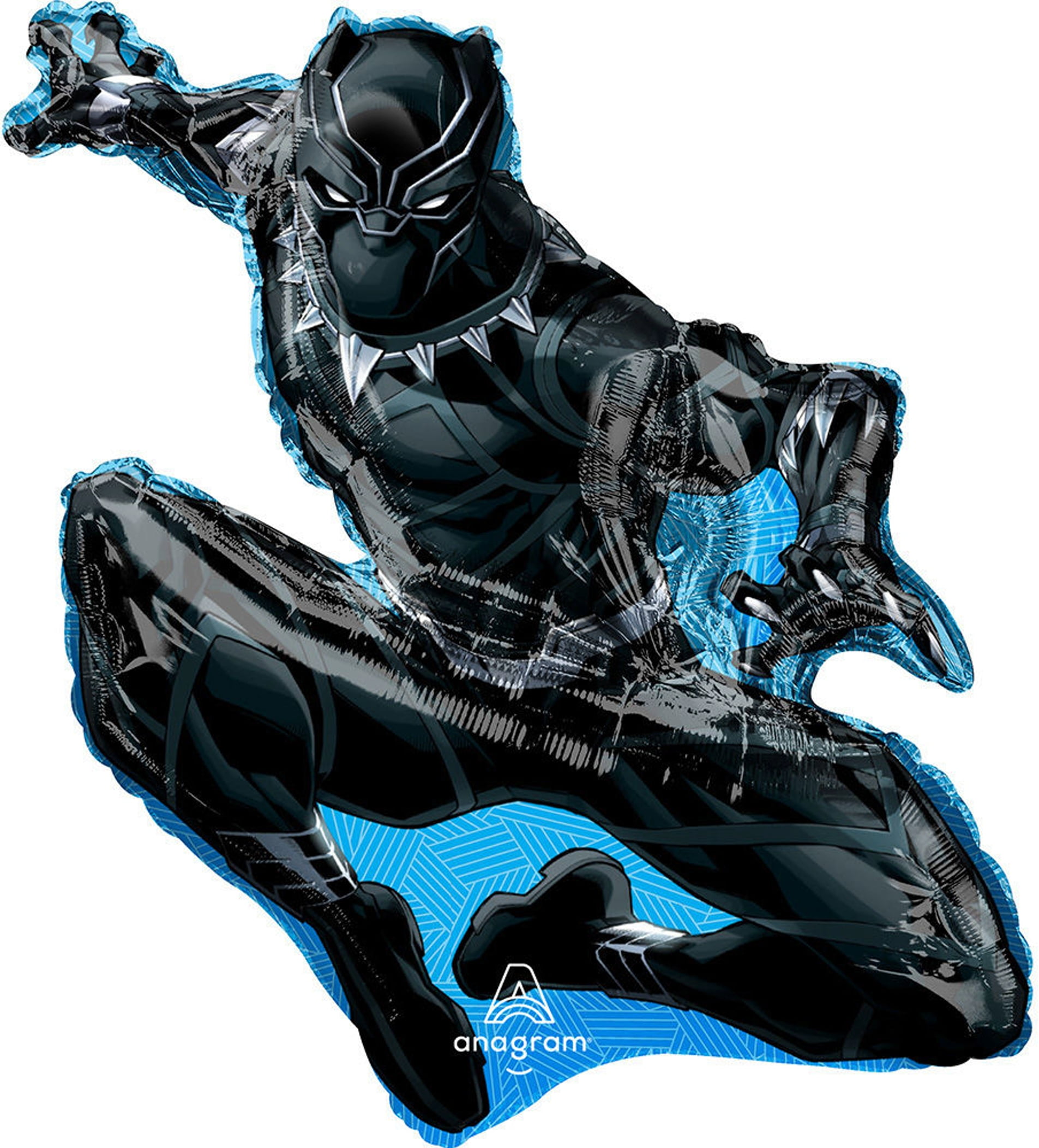 MAYFLOWER DISTRIBUTING (1) Jumbo Marvel Black Panther 32" Foil Balloon