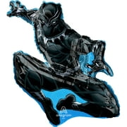 (1) Jumbo Marvel Black Panther 32" Foil Balloon