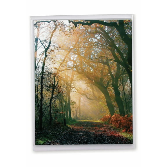 1 Jumbo Thank You Greeting Card (8.5 x 11 Inch) - Sh-through J1735ATYG