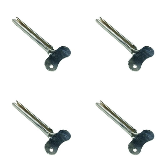 1 Key Toothpaste Squeezer * 4,Metal Tube Wringer U Key Shape Toothpaste Cosmetic Paint Squeeze Extruder