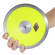 1.0 Kg Sports Discus, Nylon Discus with Steel Rim and Center, 2.2 Lbs Practice Discus, Training Disc for Men and Women, Outdoor Throwing Disc for Beginners and Professionals