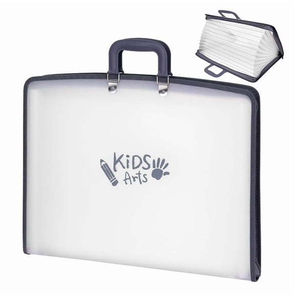 1 * Kids Art Portfolio-White