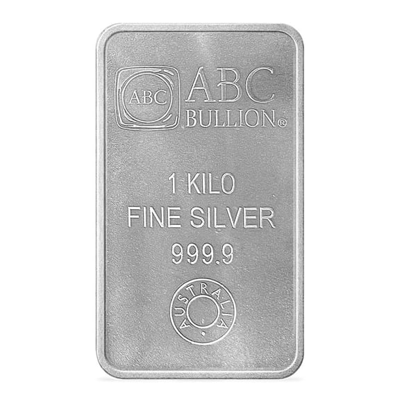 1 Kilo ABC Refinery Eureka Silver Bar .9999 Fine