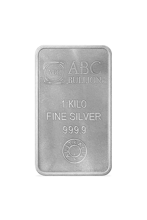 1 Kilo ABC Refinery Eureka Silver Bar .9999 Fine