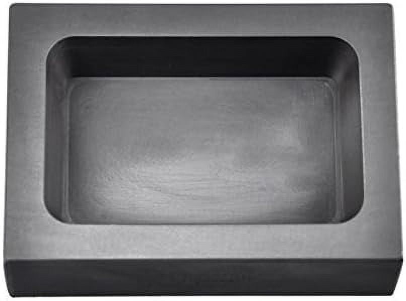 1 Kilo (KG) 32.15 Oz Troy Ounce Silver Rectangle Graphite Ingot Mold For Melting Casting