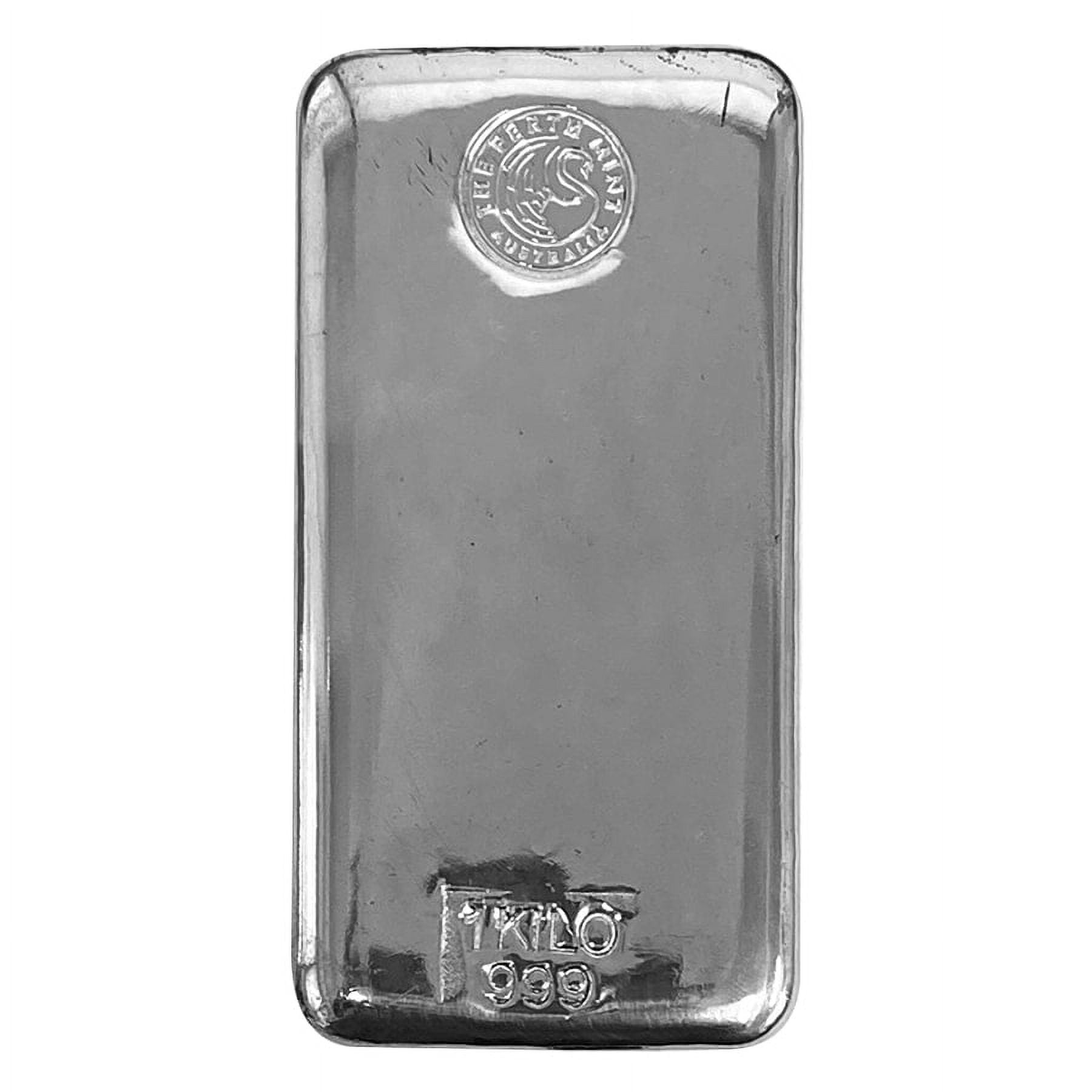 1 Kilo Perth Mint Silver Bar .999 Fine
