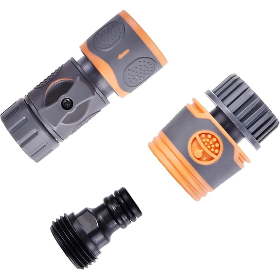 1 Kit Flush Adapter Quick Connect Hose Fittings, Universal Flush Kit Compatible with All 4-Stroke Engines, Quick Release Adapter for Easy Connection (1)
