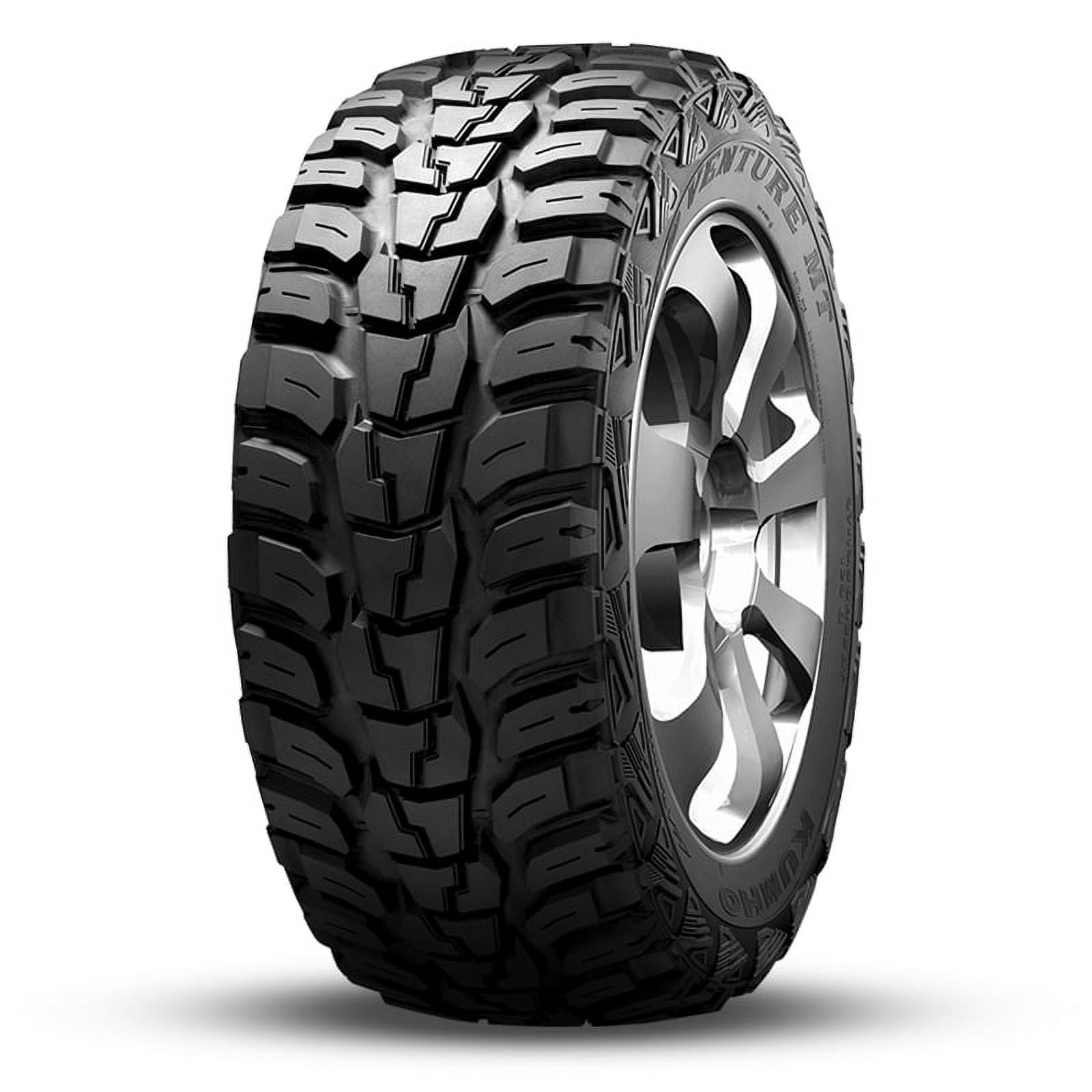 1 Kumho Road Venture MT KL71 35X12.50R17 124Q Off-Road Max Traction Mud ...