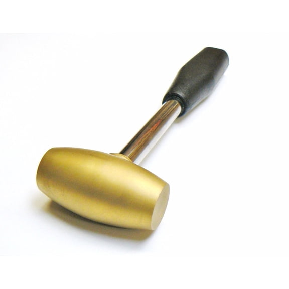 1 LB BRASS MALLET METALSMITH SILVERSMITH JEWELRY CRAFTS METAL WORK BRASS HAMMER