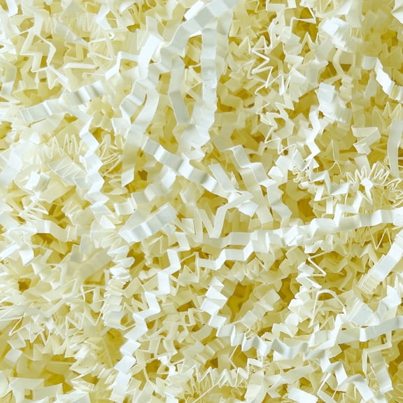 1 LB Bege Crinkle Cut Paper Shred Gift Box Filler DIY Packing Paper Easter Basket Grass Crinkle Paper Bulk