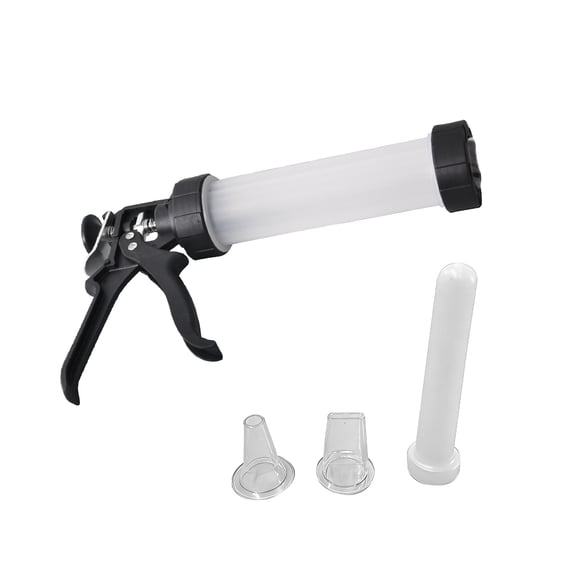 Mossy Oak 1 lb Jerky Gun with 2 Nozzles for Jerky and Snack Sticks