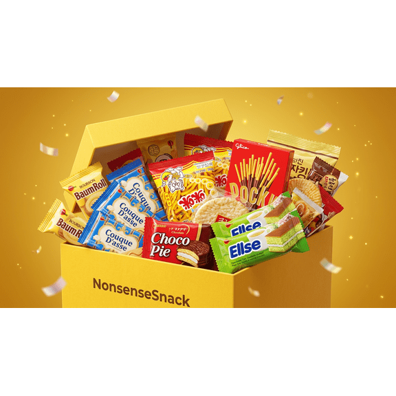1 LB Random Snack Candy SAMPLERS Asian Variety Box Japanese Korean Chinese, Asian Treats