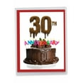 thumbnail image 1 of 1 Large 30th Anniversary Card (8.5 x 11 Inch) - Big Day Milestones 30 J7060DMAG, 1 of 6