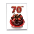 thumbnail image 1 of 1 Large Birthday Card (8.5 x 11 Inch) - Big Day Milestones 70 J7060HMBG, 1 of 6