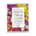 thumbnail image 1 of 1 Large Funny 60th Happy Anniversary Greeting Card (8.5 x 11 Inch) - Time Count Milestones 60 J9093MAG-US, 1 of 6