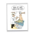 thumbnail image 1 of 1 Large Funny Get Well Greeting Card (8.5 x 11 Inch) - Ax Head Feel Better Card J9766, 1 of 6