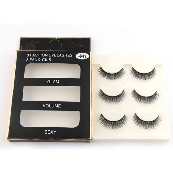 1 Lashes Strip Eyelashes 3D False Party Long Natural Eyelashes46671