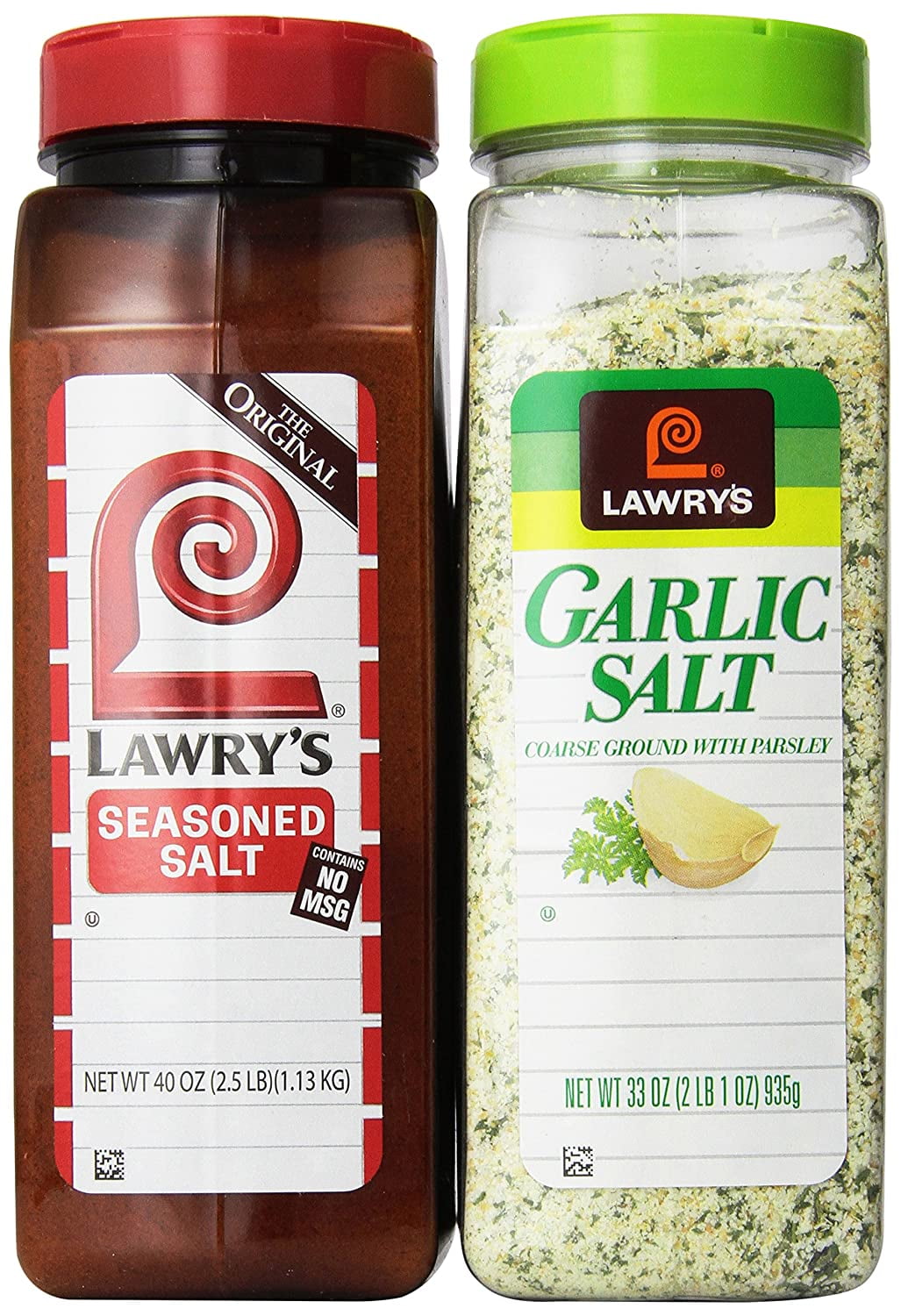 Lawry's Seasoned Salt and Garlic Salt Bundle