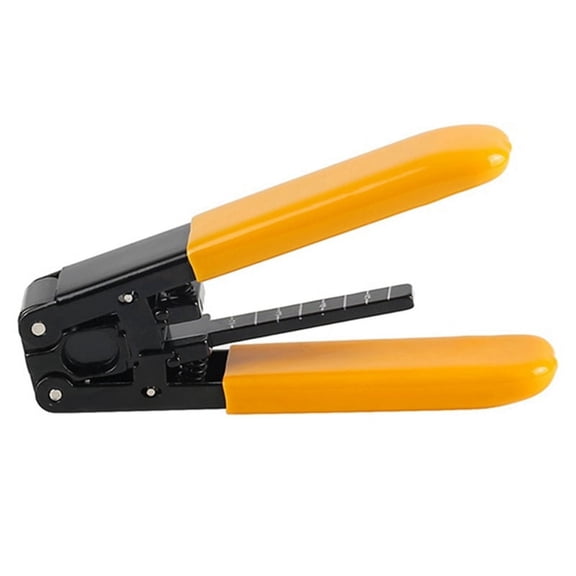 1 * Leather Cable Stripper-Yellow