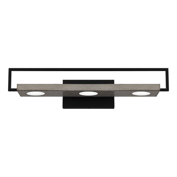 Winnett Integrated LED Matte Black Vanity Light