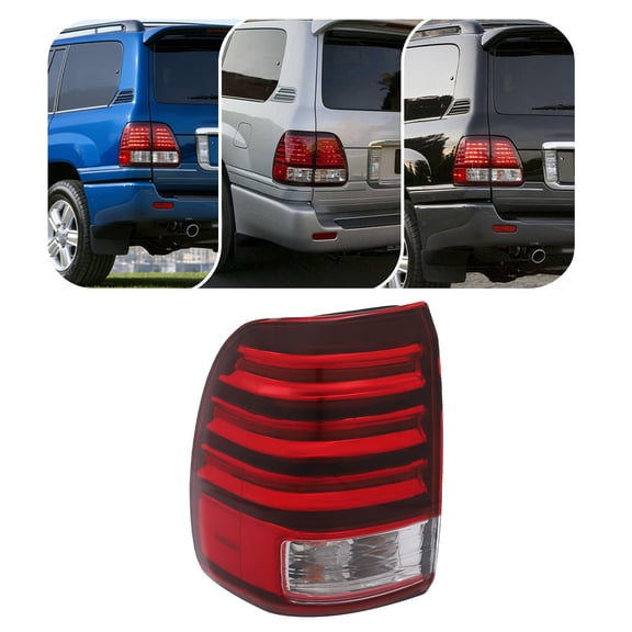 1* Left Outer Tail Light, Outer Tail Light, Left Side Outer Tail Lamp, Tail Light for 2006-2007 Lexus LX470