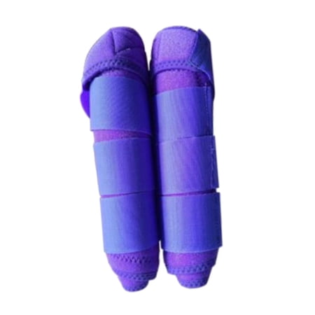 1 Leg Boots Equestrian Front Hind Tendon Boot Leg Horse Training Jumping Boot Leg Protective Gear Impact-Absorbing, Breathable -