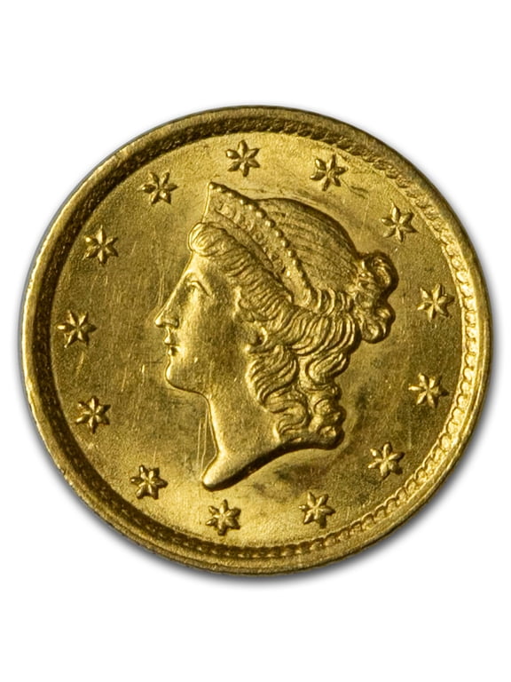 $1 Liberty Head Gold Dollar Type 1 BU (Random Year)