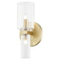 thumbnail image 1 of 1 Light Bath Bracket-Aged Brass Finish Mitzi H384301-Agb, 1 of 1