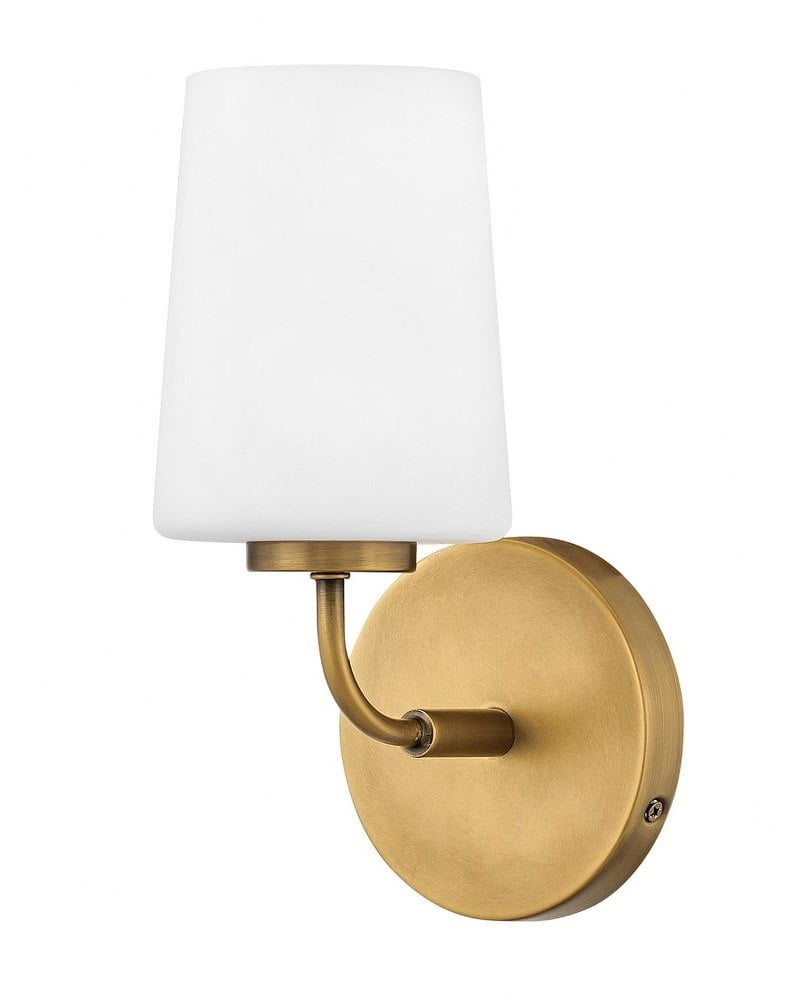Heritage Brass Slim Elongated Arm Dimmable Bath Sconce