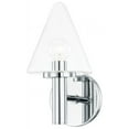 thumbnail image 1 of 1 Light Bath Vanity In Vintage And Transitional Style-10.25 Inches Tall And 5.75 Inches Wide-Polished Chrome Finish Mitzi H540301-Pc, 1 of 1