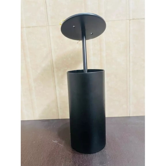 1-Light Brass Modern Beautiful Black Ceiling Lamp with Bowl Glass with Mounting Accessories